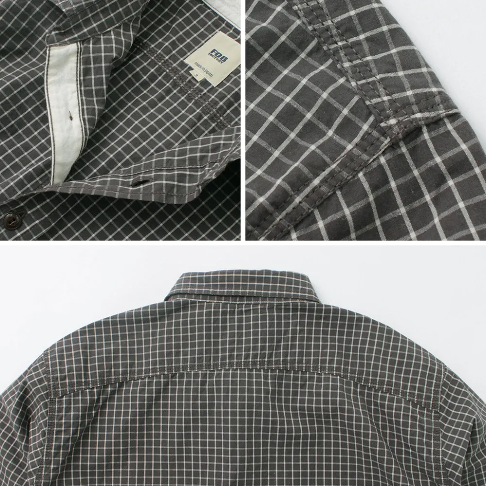 FOB FACTORY Shirts^/ F3489 GRAPH CHECK WORK SHIRT