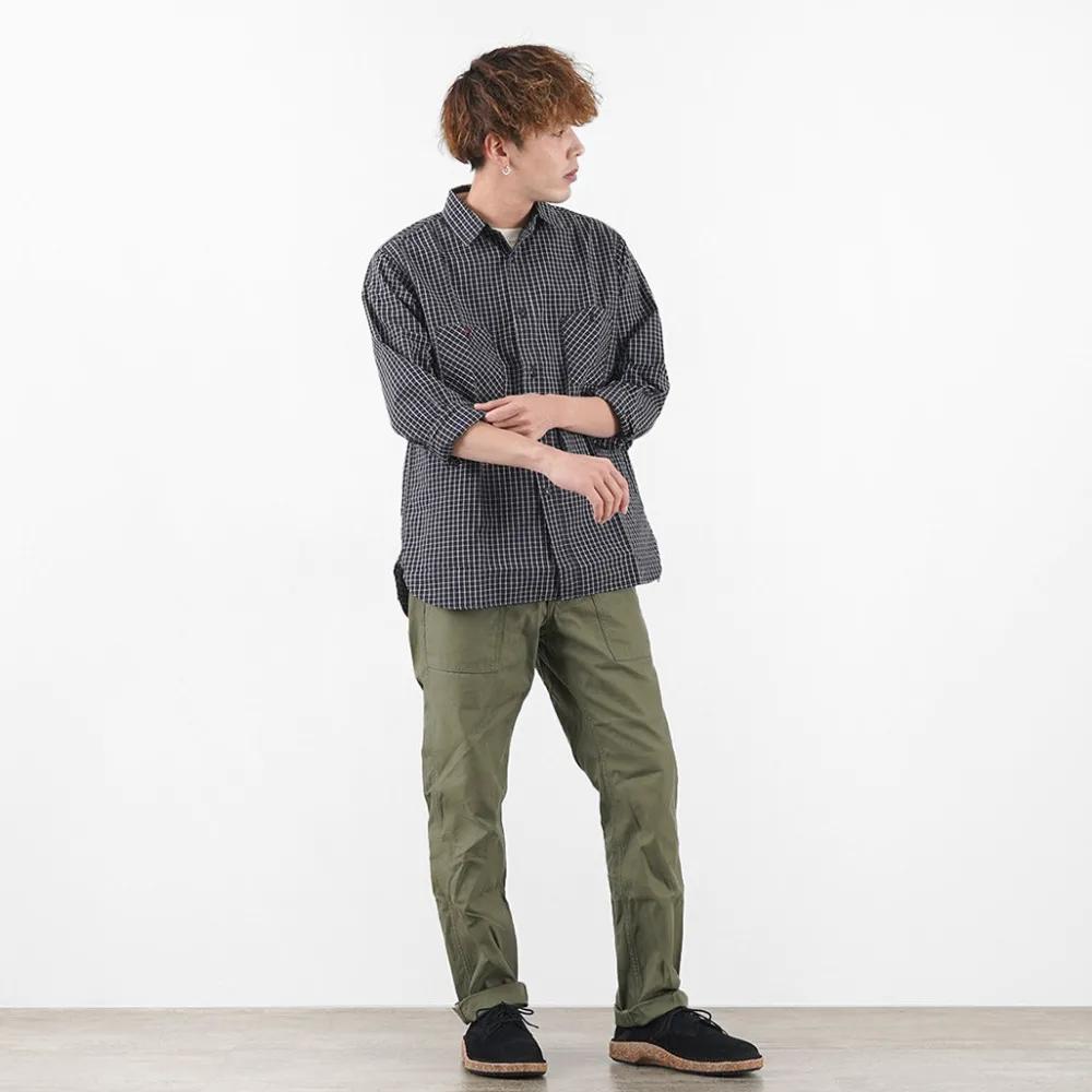 FOB FACTORY Shirts^/ F3489 GRAPH CHECK WORK SHIRT