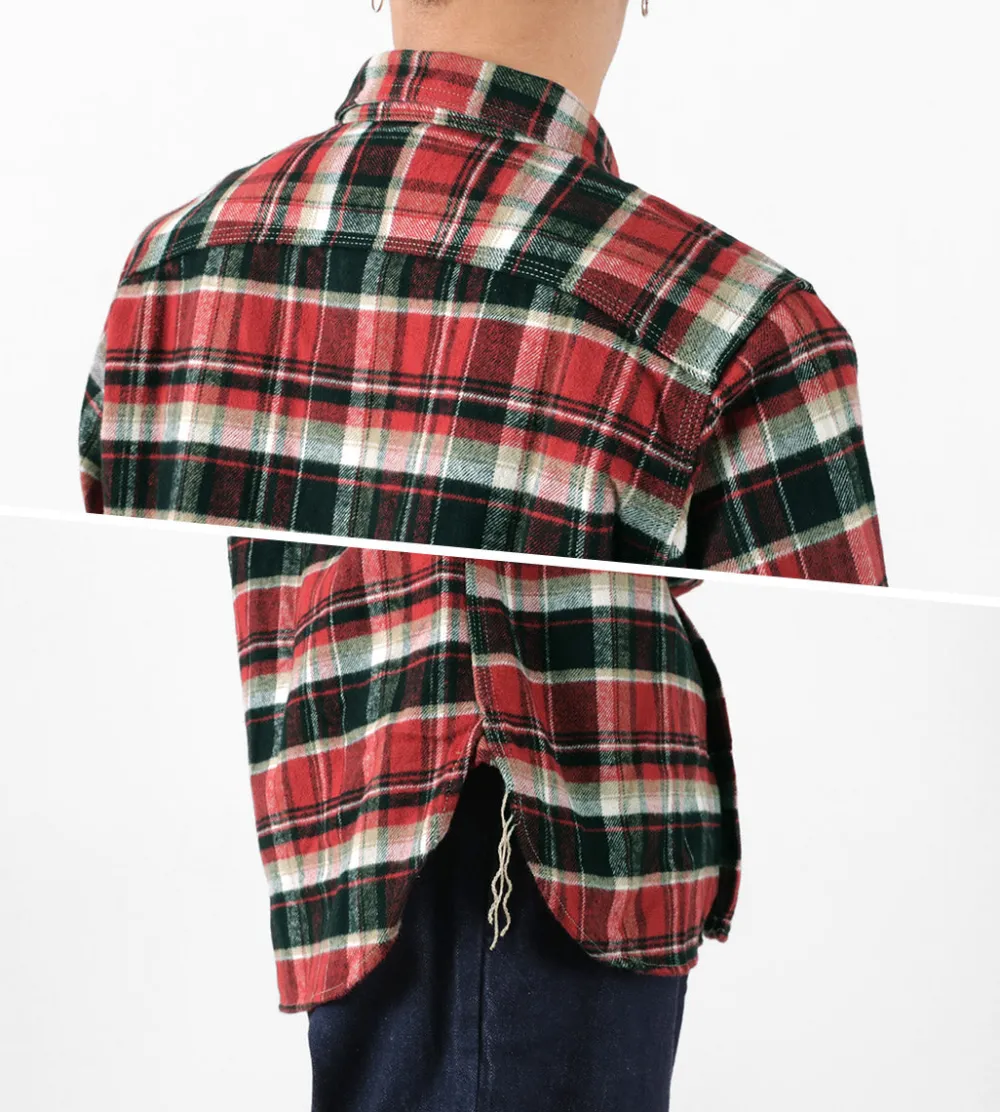 FOB FACTORY Shirts^/ F3481 HEAVY NEL WORK SHIRT