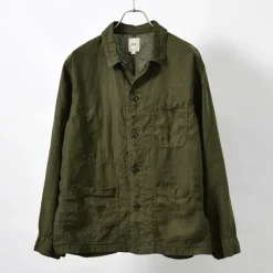 FOB FACTORY Shirts^/ F2413 Hemp shirt jacket