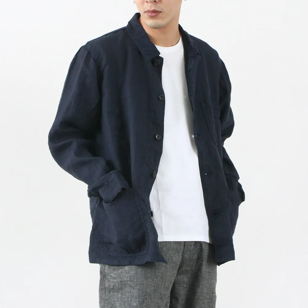 FOB FACTORY Shirts^/ F2413 Hemp shirt jacket
