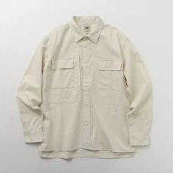 FOB FACTORY Shirts^/ F3498 Long sleeve field shirt