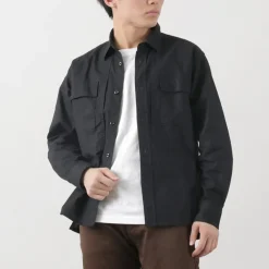 FOB FACTORY Shirts^/ F3498 Long sleeve field shirt