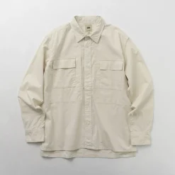 FOB FACTORY Shirts^/ F3498 Long sleeve field shirt