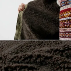 FOB FACTORY Coats^/ F2450 Moleskin Hood Coat