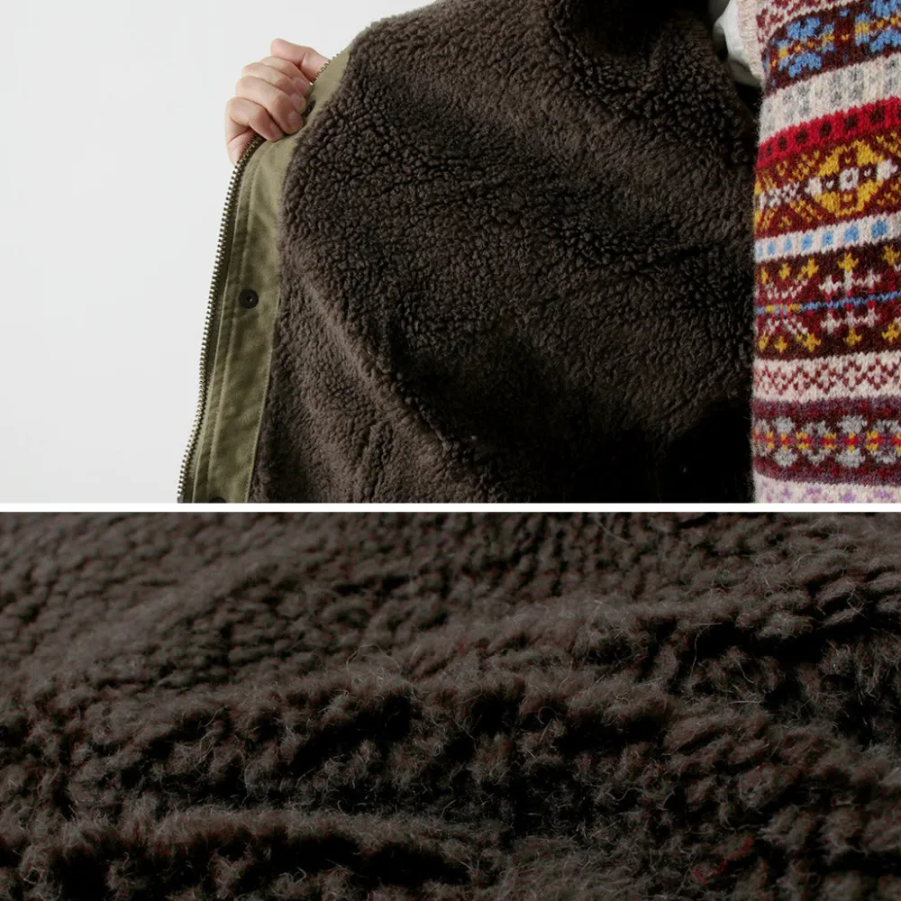 FOB FACTORY Coats^/ F2450 Moleskin Hood Coat