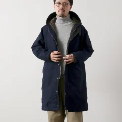 FOB FACTORY Coats^/ F2450 Moleskin Hood Coat