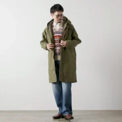 FOB FACTORY Coats^/ F2450 Moleskin Hood Coat