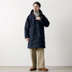 FOB FACTORY Coats^/ F2450 Moleskin Hood Coat