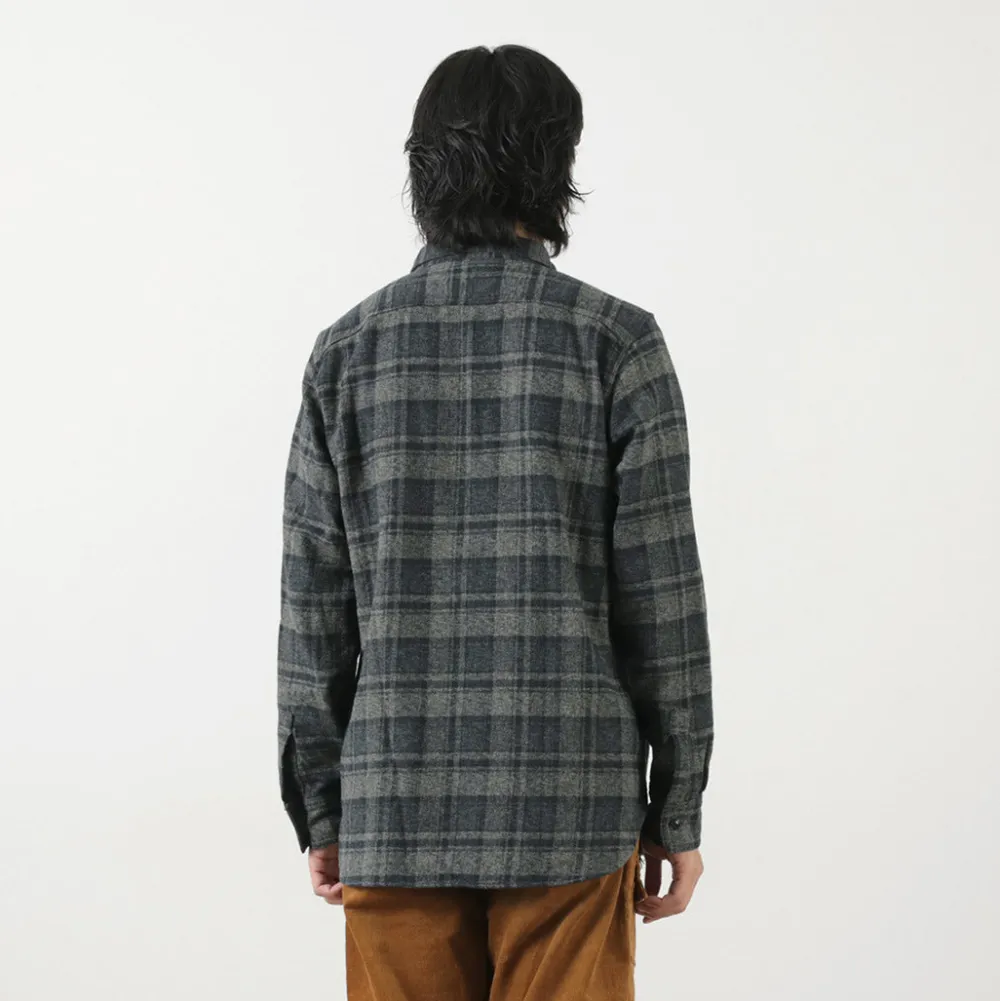 FOB FACTORY Shirts^/ F3497 Nel check work shirt