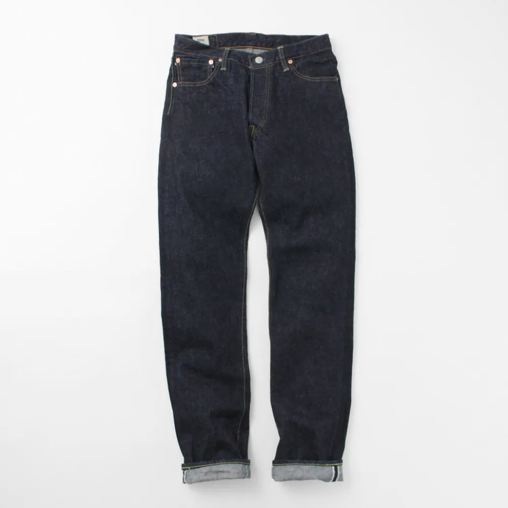 FOB FACTORY Jeans^/ F151-23 5P selvage jeans one-wash