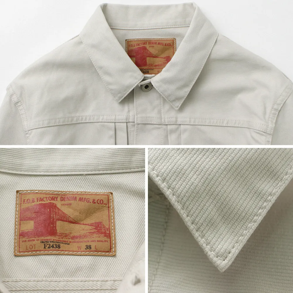 FOB FACTORY Jackets^/ F2438 Pique jacket