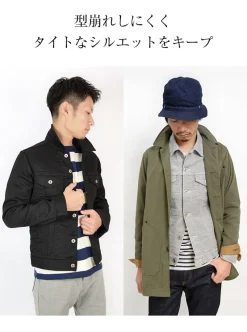 FOB FACTORY Jackets^/ F2288 Relaxed denim 3rd jacket