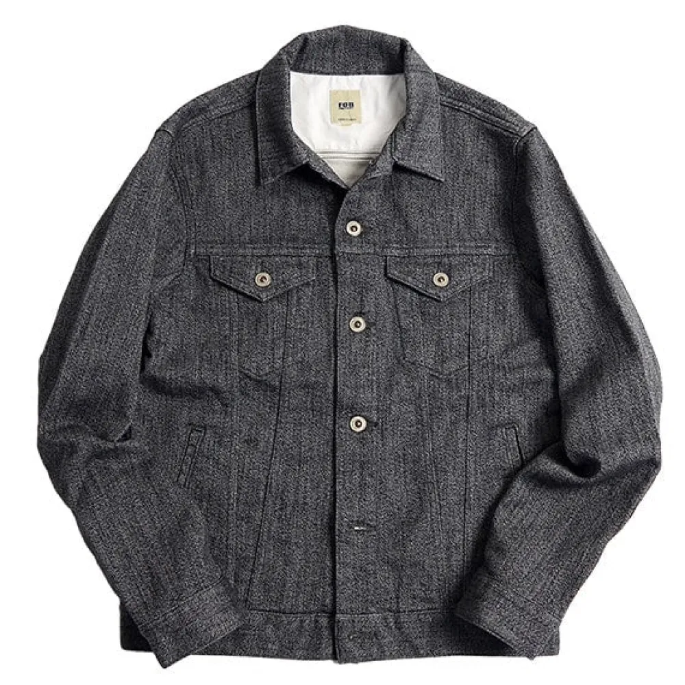 FOB FACTORY Jackets^/ F2288 Relaxed denim 3rd jacket