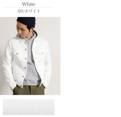 FOB FACTORY Jackets^/ F2288 Relaxed denim 3rd jacket