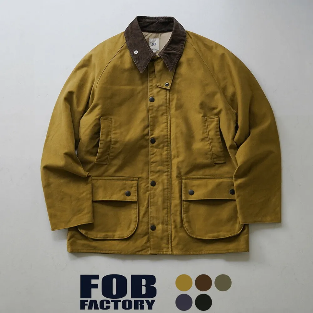 FOB FACTORY Jackets^/ F2361 Riding Jacket Moleskin