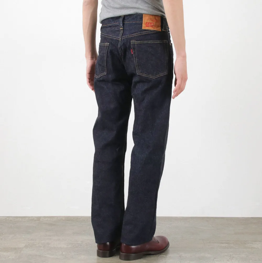 FOB FACTORY Jeans^/ F191 Selvedge WW2 5P Denim Pants dark-indigo