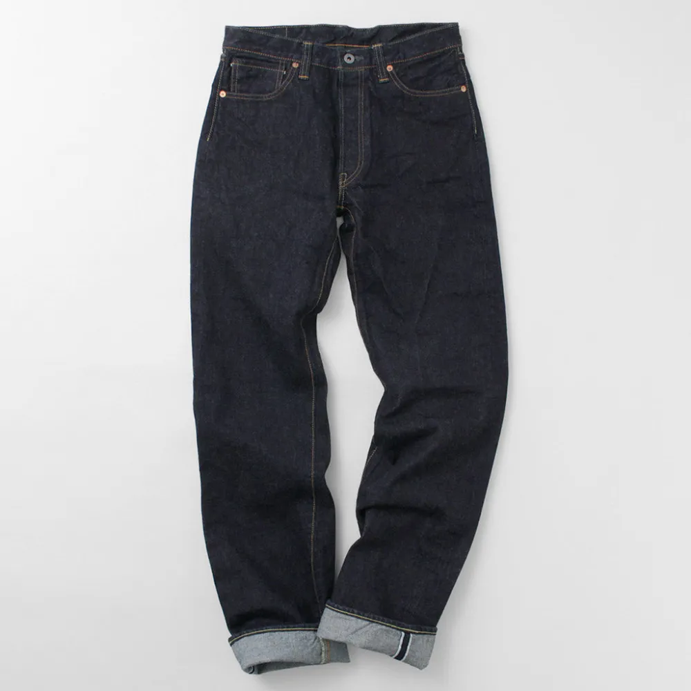 FOB FACTORY Jeans^/ F191 Selvedge WW2 5P Denim Pants dark-indigo