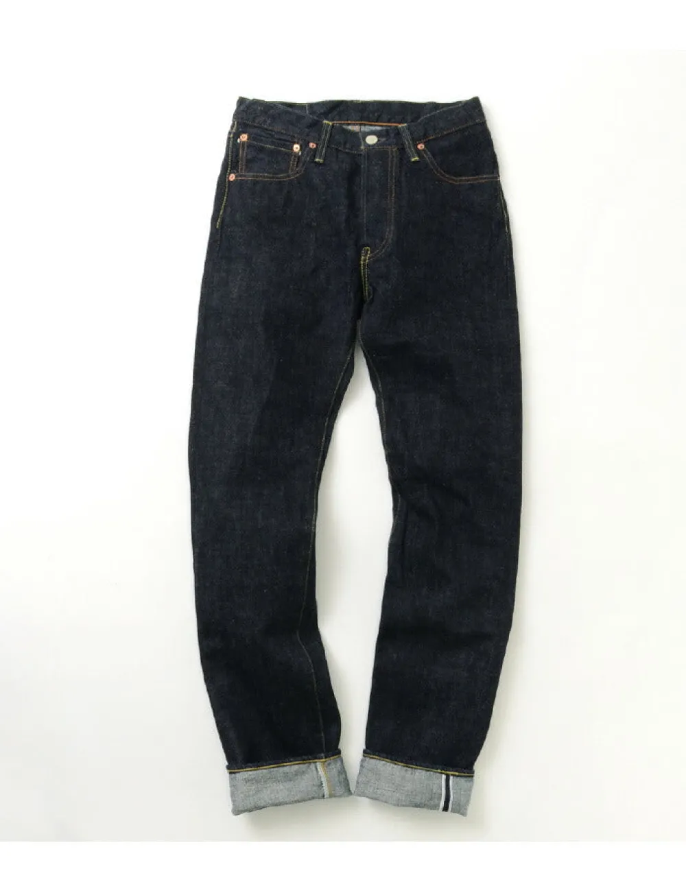 FOB FACTORY Jeans^/ F151 Selvedge XX Denim Trousers one-wash