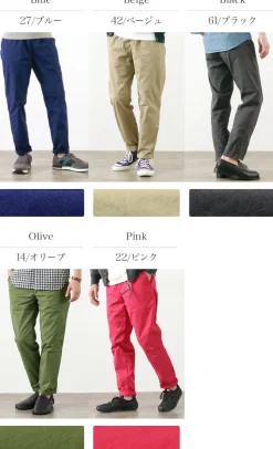 FOB FACTORY Trousers^/ F0471 Sicilian/Stretch Twill Trousers