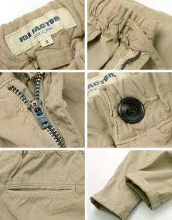 FOB FACTORY Trousers^/ F0471 Sicilian/Stretch Twill Trousers