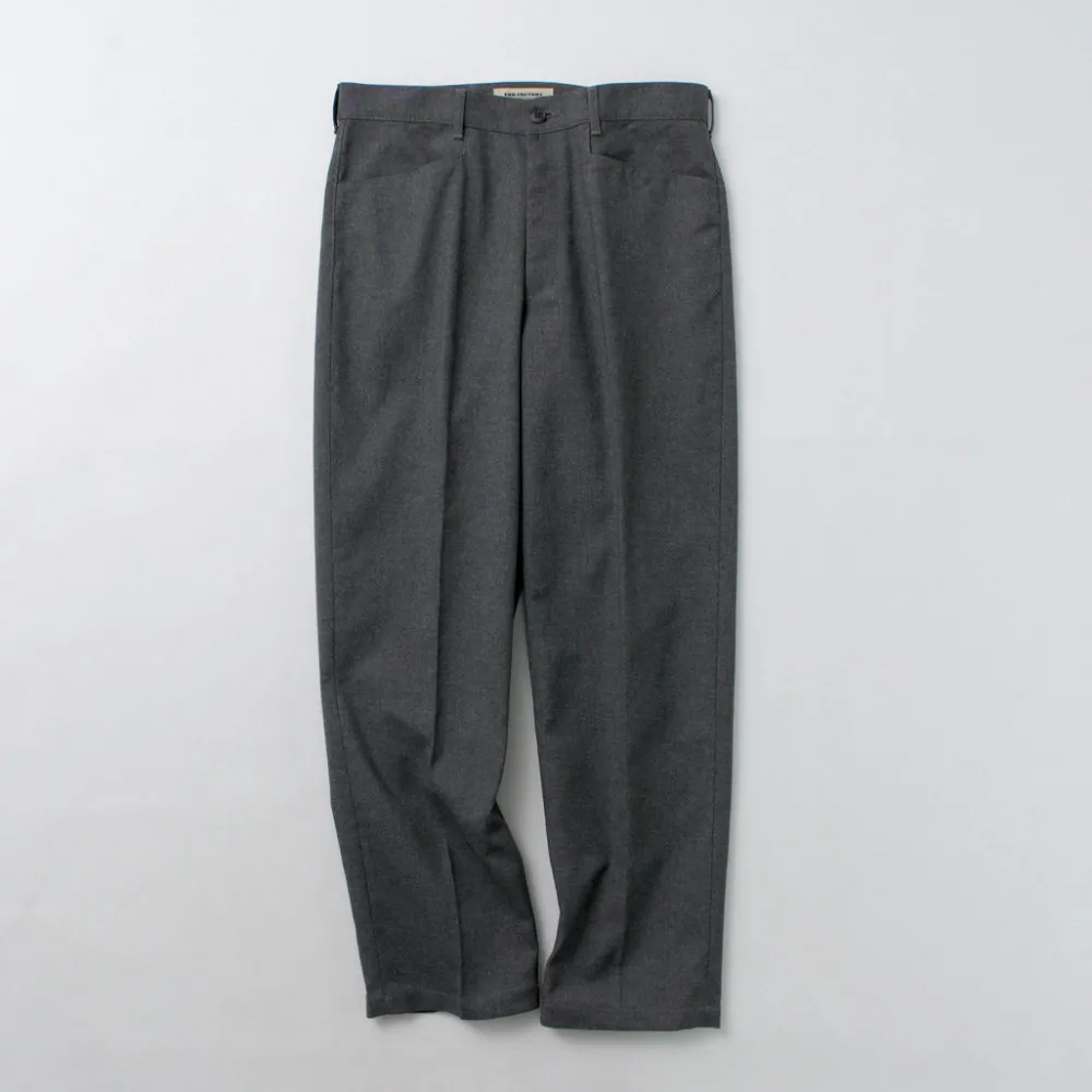 FOB FACTORY Trousers^/ F0538 STA-PREST wide pants lightgrey