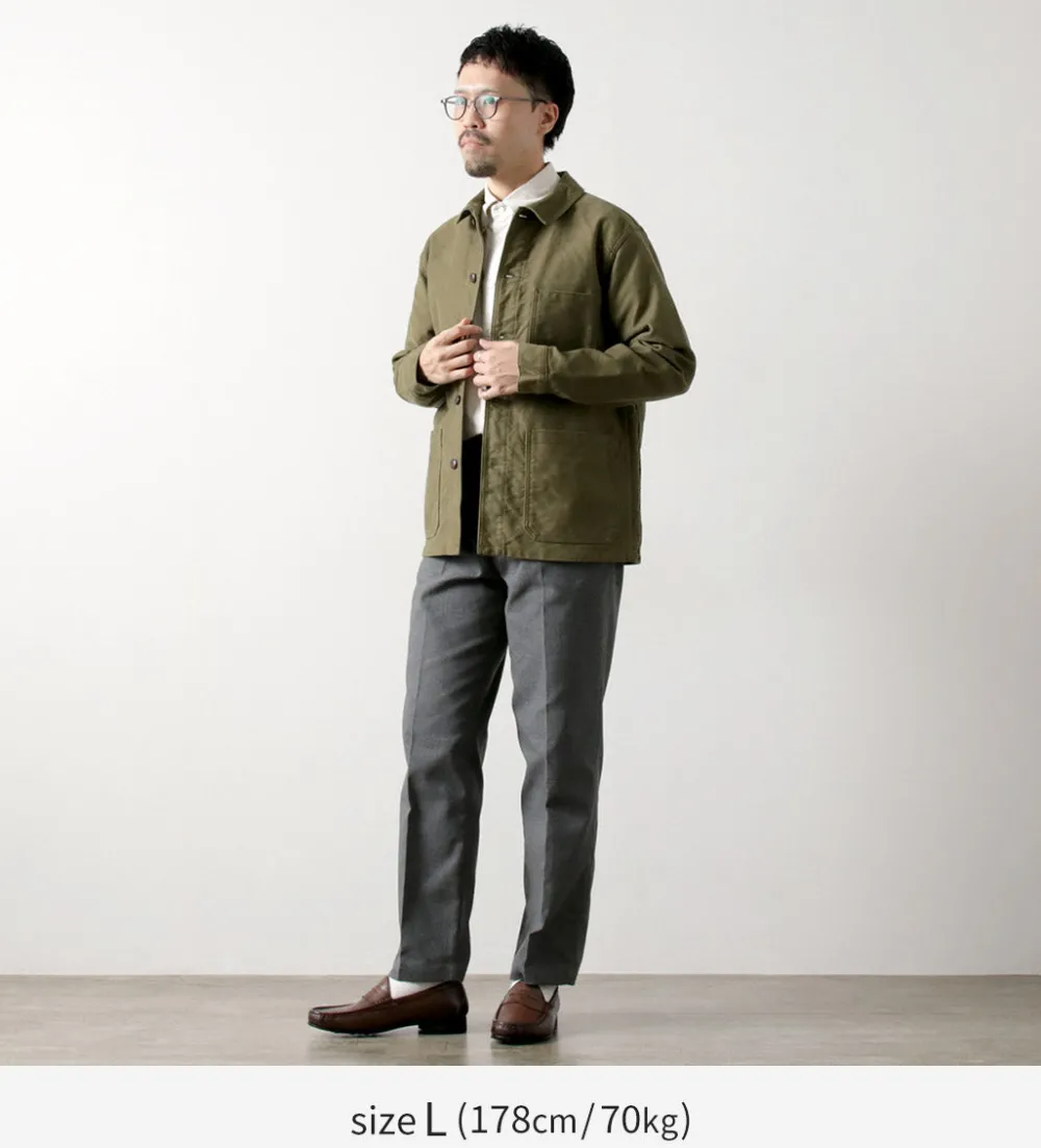 FOB FACTORY Trousers^/ F0538 STA-PREST wide pants lightgrey