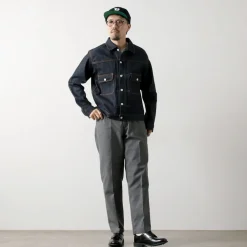 FOB FACTORY Trousers^/ F0538 STA-PREST wide pants lightgrey