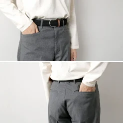 FOB FACTORY Trousers^/ F0538 STA-PREST wide pants lightgrey