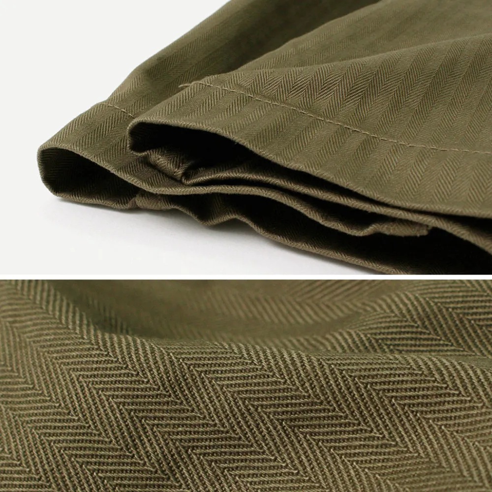 FOB FACTORY Work Pants & Chinos^/ F0522 Vat dye herringbone trouser