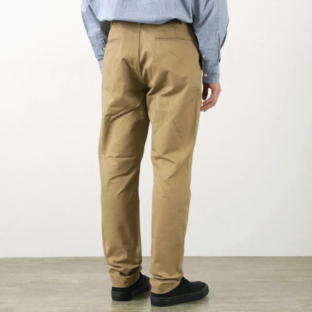 FOB FACTORY Work Pants & Chinos^/ F0522 Vat dye herringbone trouser