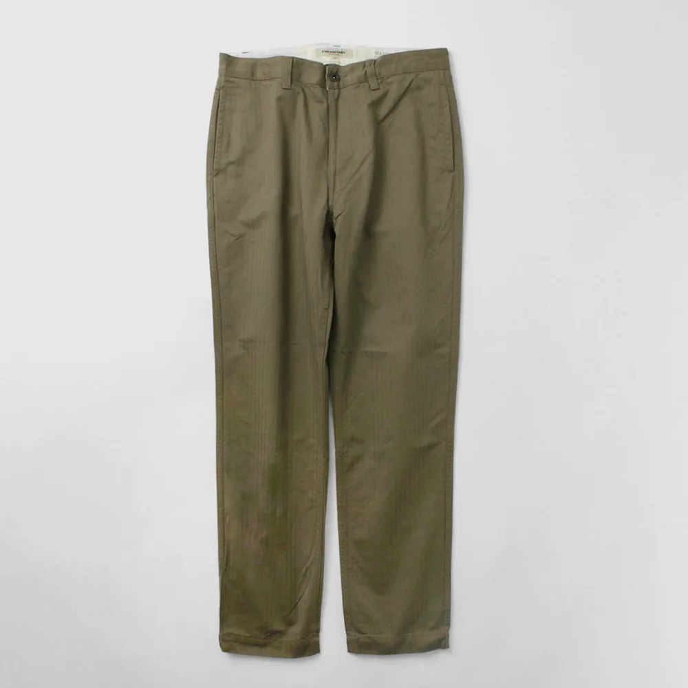 FOB FACTORY Work Pants & Chinos^/ F0522 Vat dye herringbone trouser