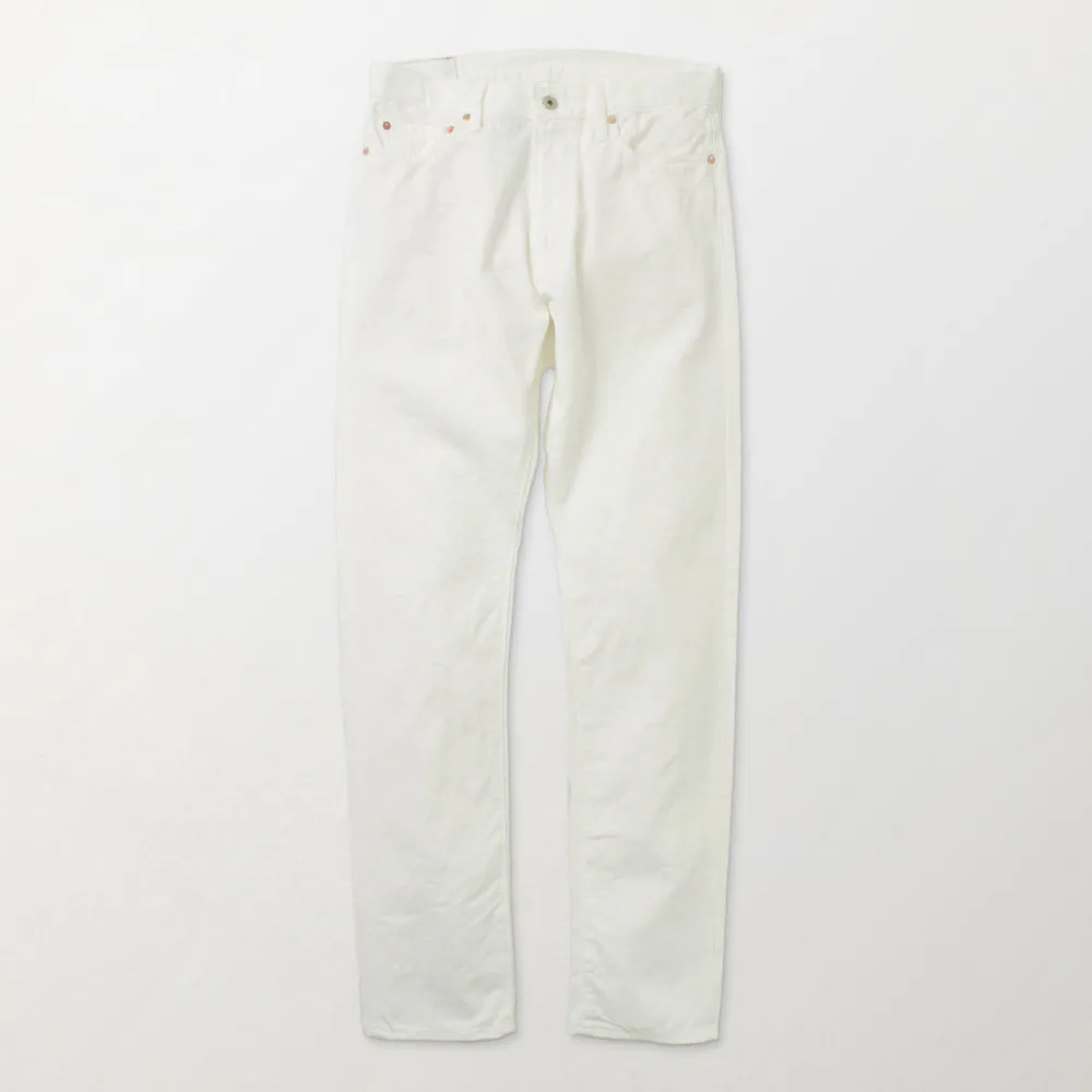 FOB FACTORY Jeans^/ F1153 Denim 60 Twill 5P white
