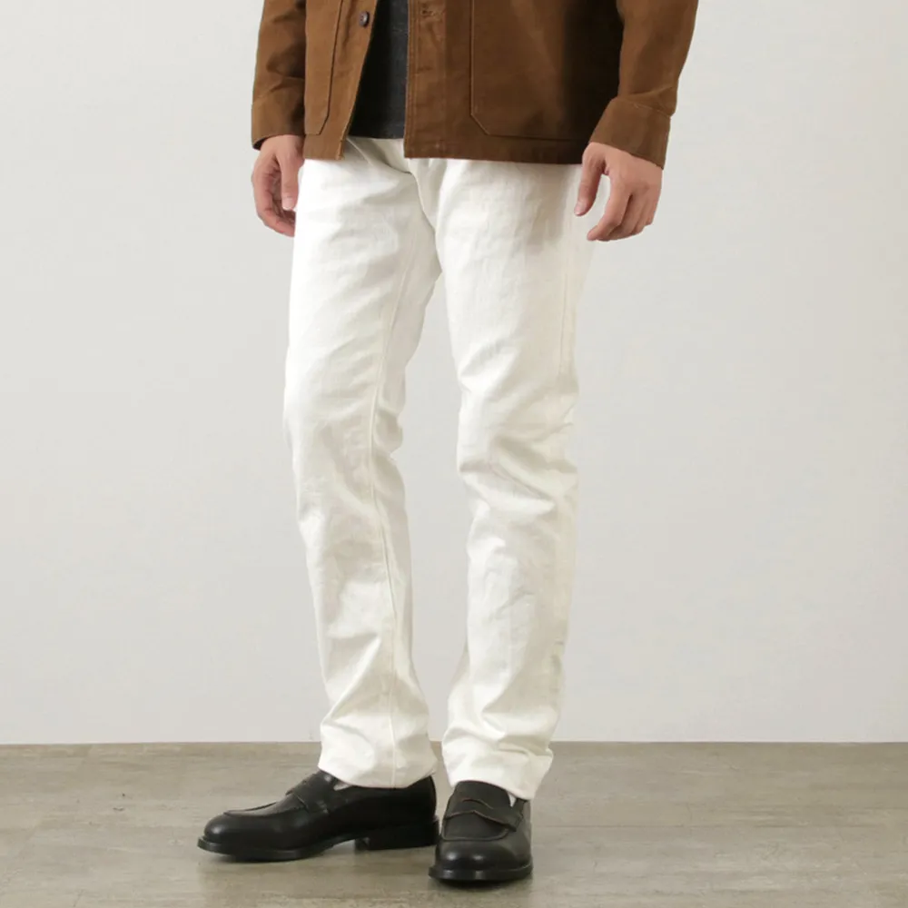 FOB FACTORY Jeans^/ F1153 Denim 60 Twill 5P white