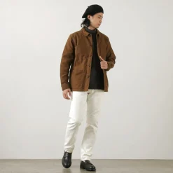 FOB FACTORY Jeans^/ F1153 Denim 60 Twill 5P white