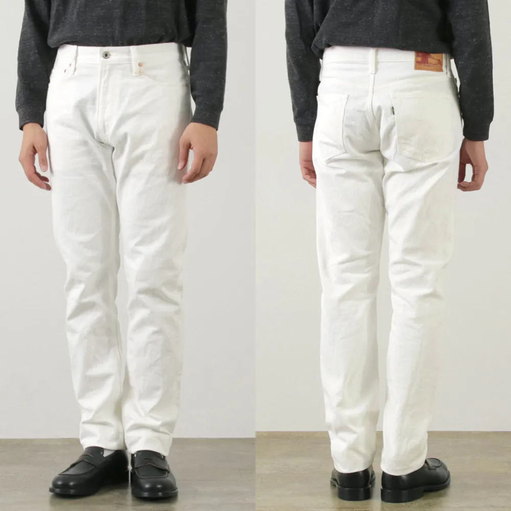 FOB FACTORY Jeans^/ F1153 Denim 60 Twill 5P white