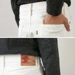 FOB FACTORY Jeans^/ F1153 Denim 60 Twill 5P white