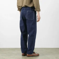 FOB FACTORY Jeans^/ F0511 WW2 Denim deck trousers One wash one-wash