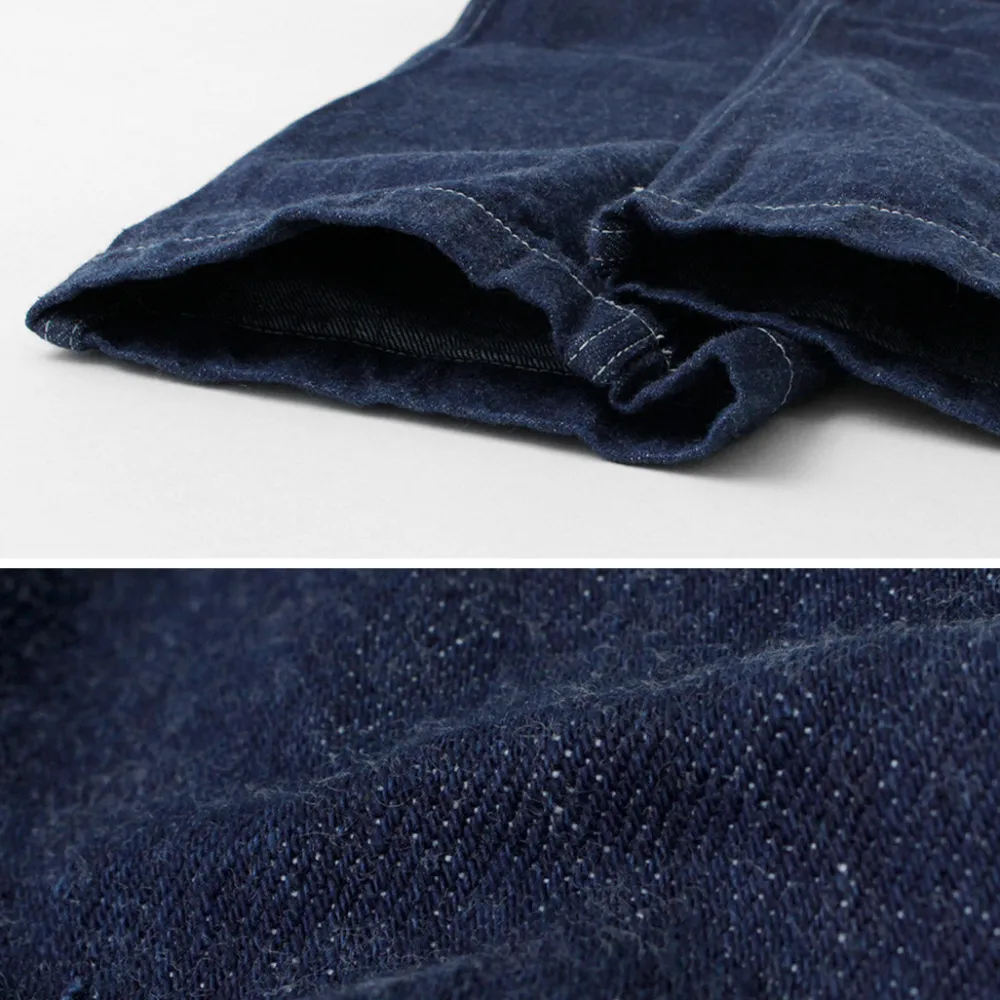 FOB FACTORY Jeans^/ F0511 WW2 Denim deck trousers One wash one-wash