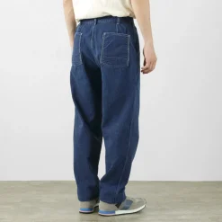 FOB FACTORY Jeans^/ F0511 WW2 Denim deck trousers Used finish used-wash