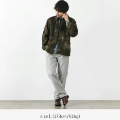 FOB FACTORY Jackets^/ FRC003 French Shirt Jacket camo
