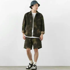 FOB FACTORY Jackets^/ FRC003 French Shirt Jacket camo