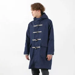 FOB FACTORY Coats^/ Indigo Duffle Coat one-wash
