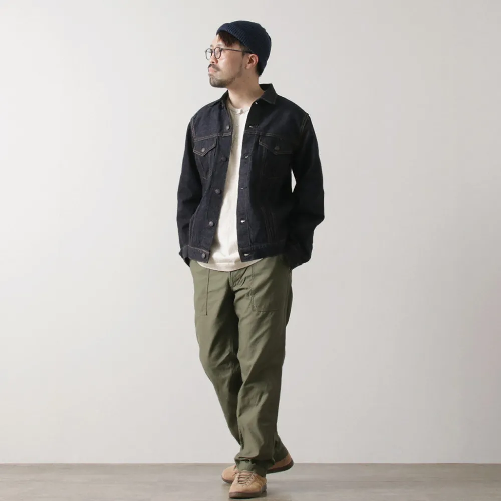 FOB FACTORY Jackets^/ Selvage Denim 3rd Jacket indigo