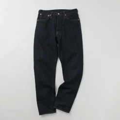 FOB FACTORY Jeans^/ Selvage Denim Tapered 5P Pants indigo