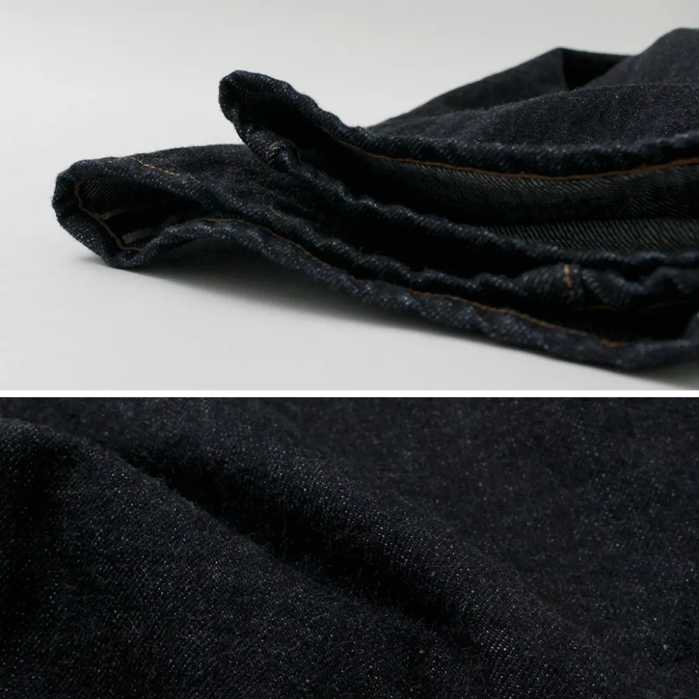 FOB FACTORY Jeans^/ Selvage Denim Tapered 5P Pants indigo