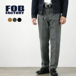 FOB FACTORY Work Pants & Chinos^/ STA-PREST Wide Trousers