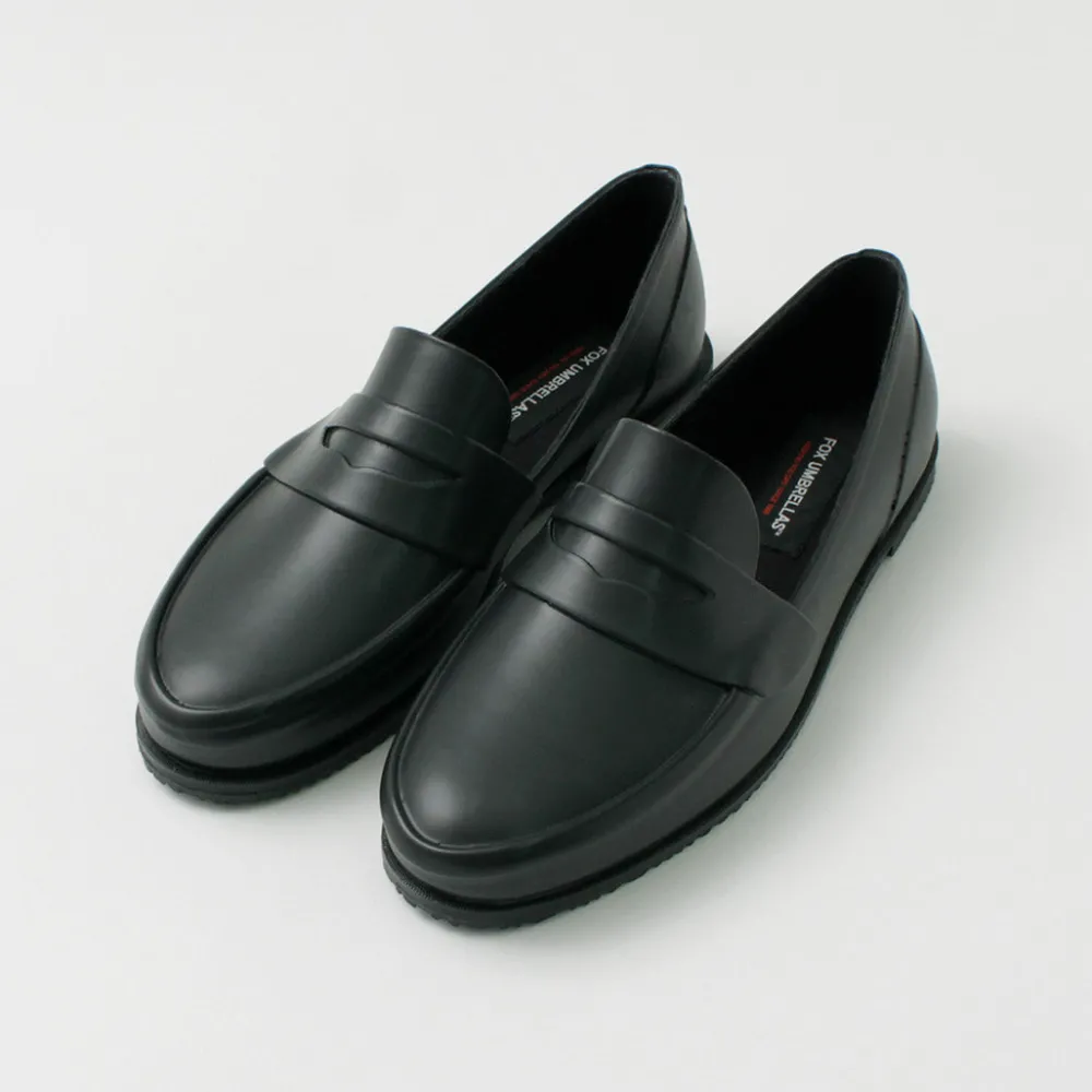 FOX UMBRELLAS Leather Shoes & Boots^/ Loafer Rain shoes black