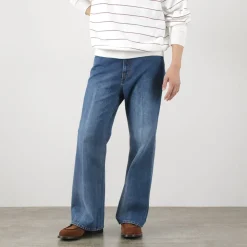 FREEMANS SPORTING CLUB Jeans^/ Francis Boots Cut Jeans Center Crease denim