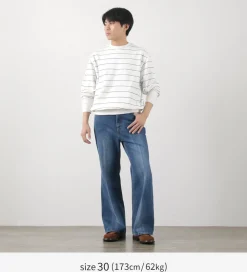 FREEMANS SPORTING CLUB Jeans^/ Francis Boots Cut Jeans Center Crease denim